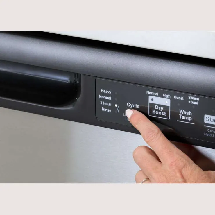 GE Appliances GE Dishwasher Built-In 24" 59dB - GDF510PSRSS Stainless Steel Clearance