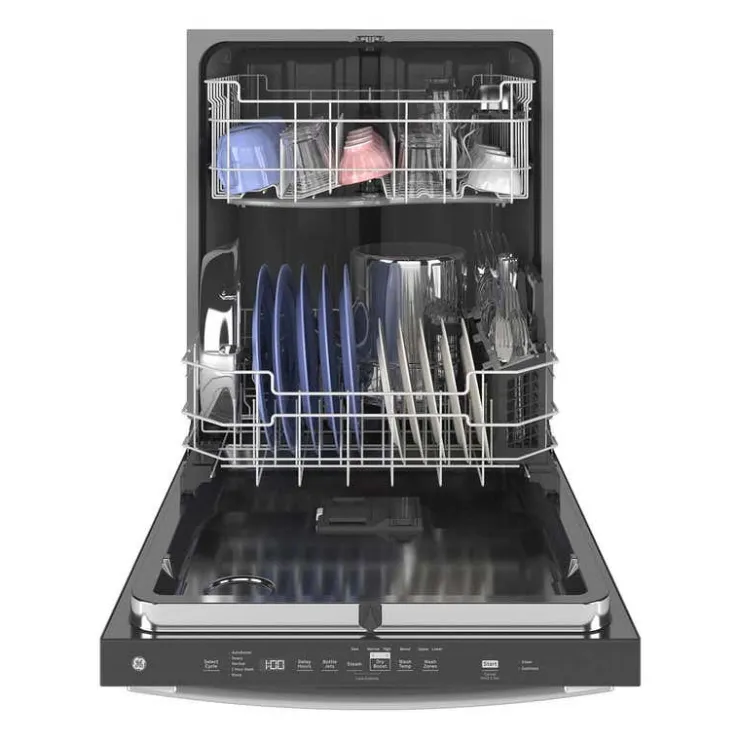 GE Appliances GE Dishwasher Built-In 24" 50dB - GDT635HSRSS Stainless Steel Clearance