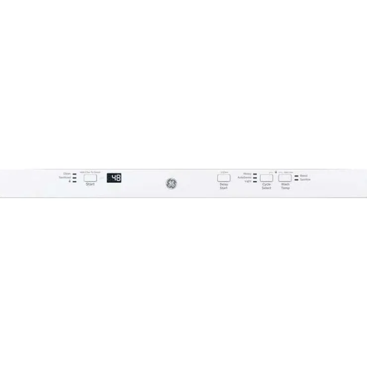 GE Appliances GE Dishwasher Built-In 24" 51dB - GDT225SGLWW White Best