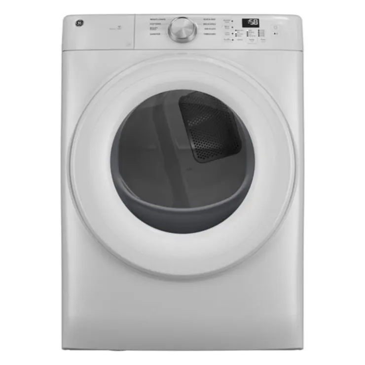 GE Appliances GE Dryer 28" - GFD35ESMYWW White