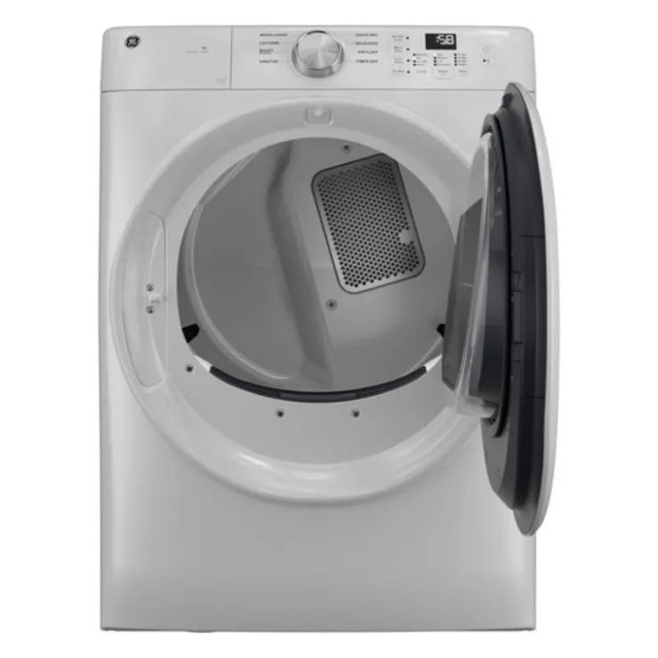 GE Appliances GE Dryer 28" - GFD35ESMYWW White