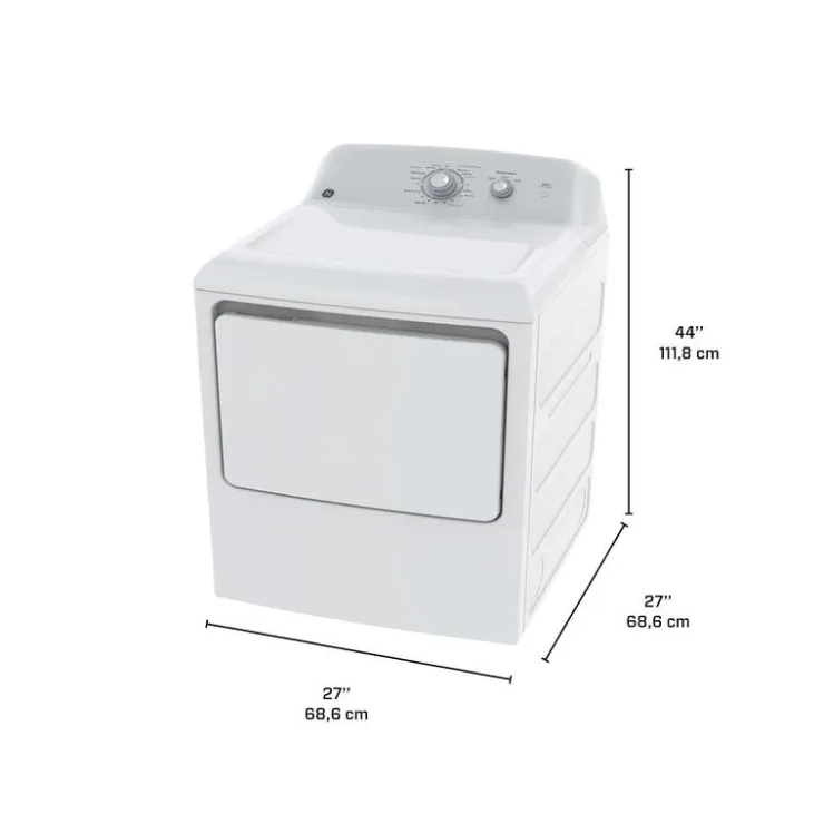 GE Appliances GE Dryer 27" - GTD32EBMPWW White Best