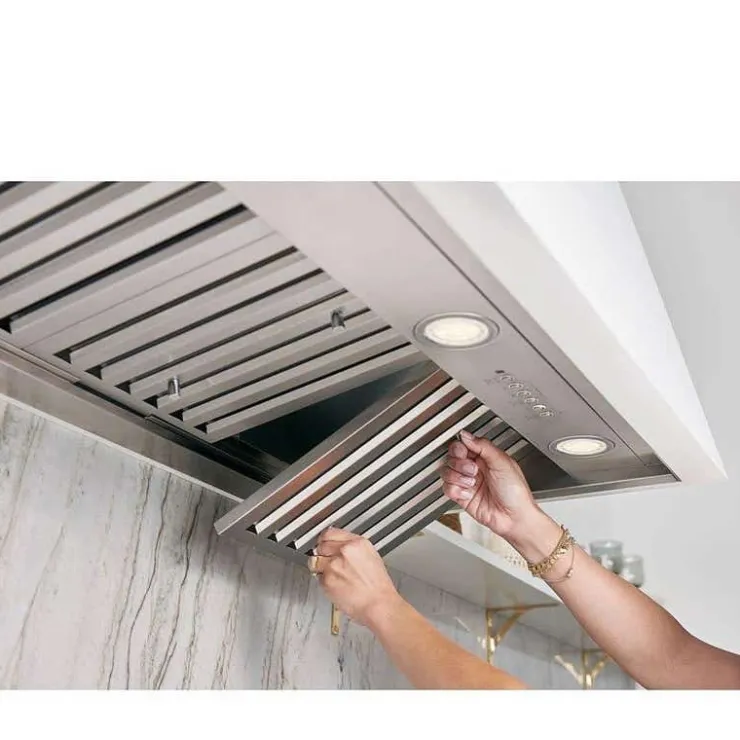 GE Appliances GE Hood Built-in 34.25" , 610 CFM - UVC9360SLSS Stainless Steel Online