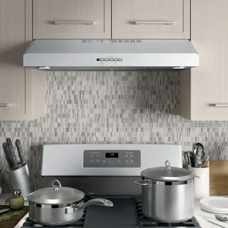 GE Appliances GE Hood Standard 30" , 310 CFM - JVX5300SJSSC Stainless Steel