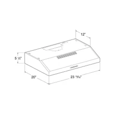 GE Appliances GE Hood Standard 30