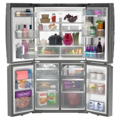 GE Profile 28,7 Cu Ft 36 In Refrigerator Bottom Freezer, French door - PAD28BYTFS Stainless Steel
