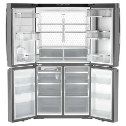 GE Profile 28,7 Cu Ft 36 In Refrigerator Bottom Freezer, French door - PAD28BYTFS Stainless Steel