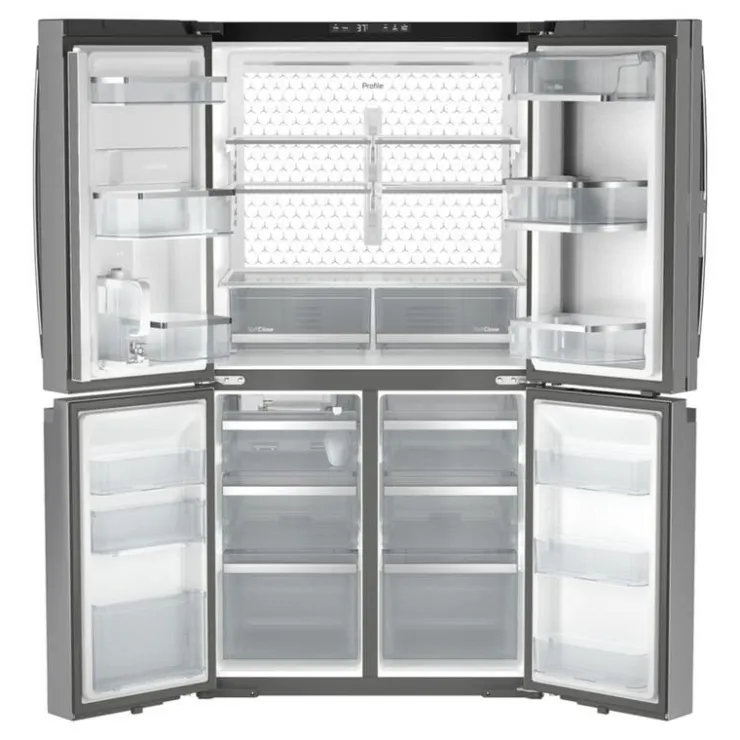 GE Profile 28,7 Cu Ft 36 In Refrigerator Bottom Freezer, French door - PAD28BYTFS Stainless Steel