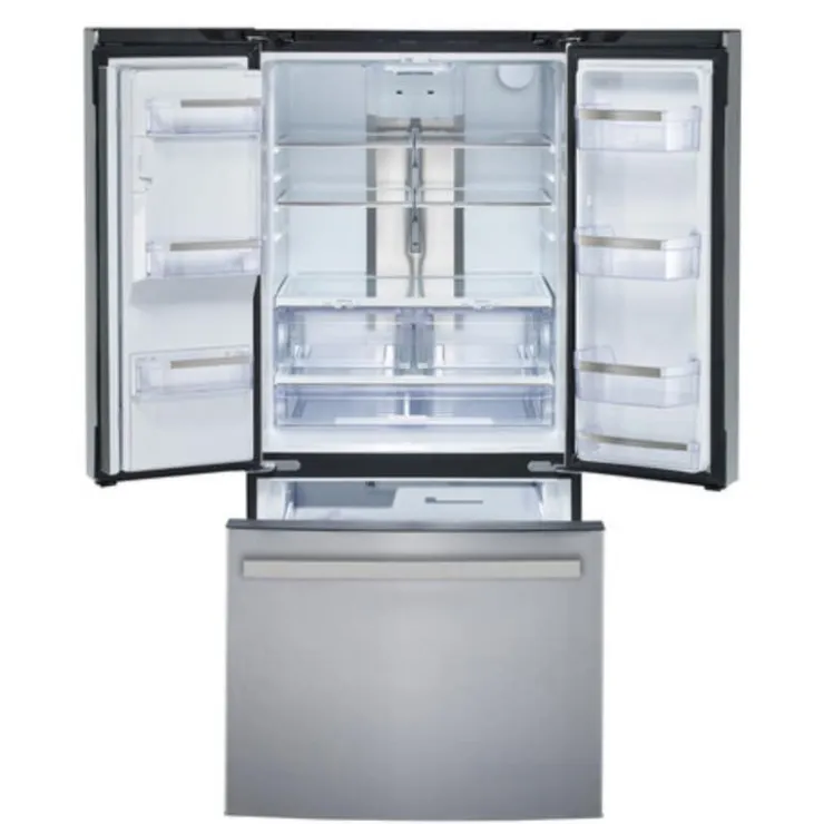 GE Profile 17,5 Cu Ft 33 In Refrigerator Bottom Freezer, French door - PYE18HYRCFS Stainless Steel Hot