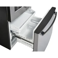 GE Profile 17,5 Cu Ft 33 In Refrigerator Bottom Freezer, French door - PYE18HYRCFS Stainless Steel Hot