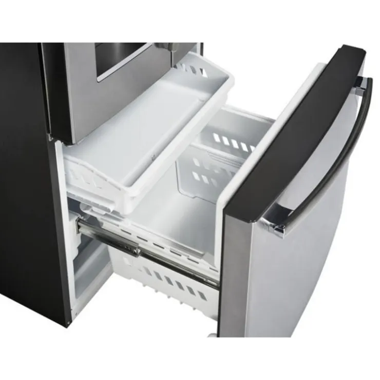 GE Profile 17,5 Cu Ft 33 In Refrigerator Bottom Freezer, French door - PYE18HYRCFS Stainless Steel Hot