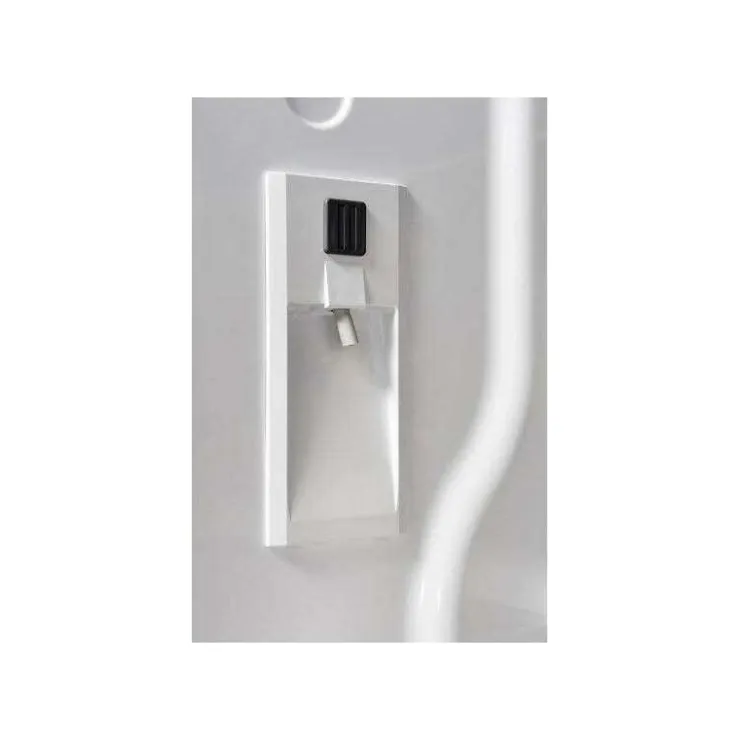 GE Profile 20.8 Cu Ft 30 In Refrigerator Bottom Freezer, French door - PNE21NGLKWW White Online