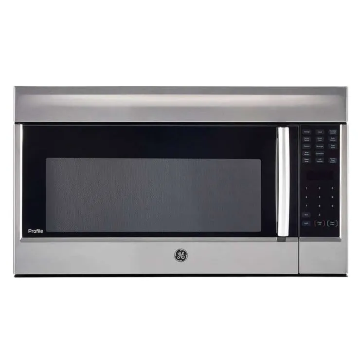 GE Profile 1.8 Cu Ft Microwave/Hood, , 400 - PVM1899SJC Stainless Steel