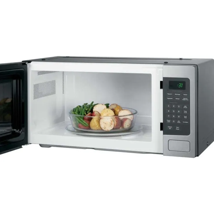 GE Profile 1.1 Cu Ft Microwave 24" PEM10SFC Stainless Steel