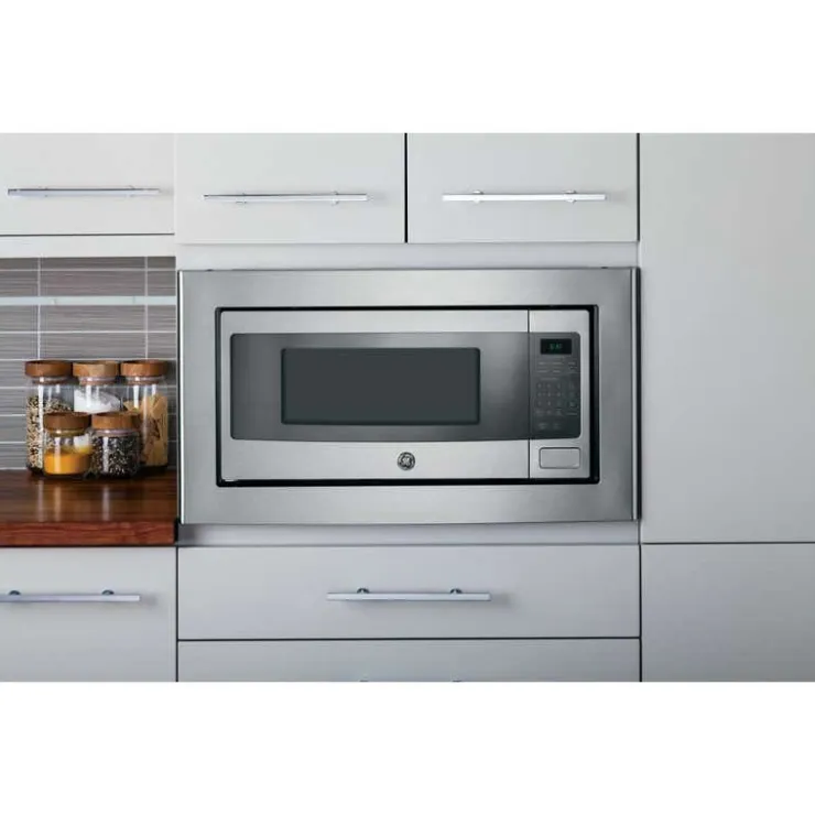 GE Profile 1.1 Cu Ft Microwave 24" PEM10SFC Stainless Steel