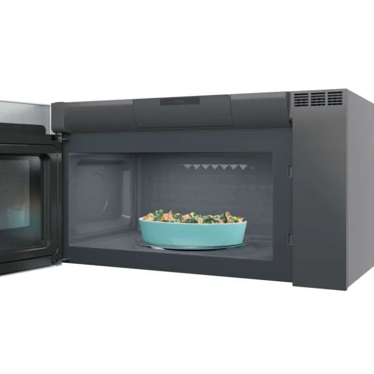 GE Profile 2.1 Cu Ft Microwave/Hood, , 400 - PVM2188SJC Stainless Steel Outlet