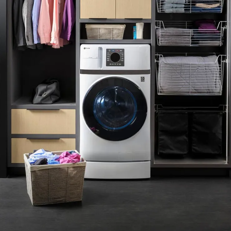 GE Profile 2 in 1 Dryer Washer, , 28", Front-Load - PFQ83HSSWWW White Best