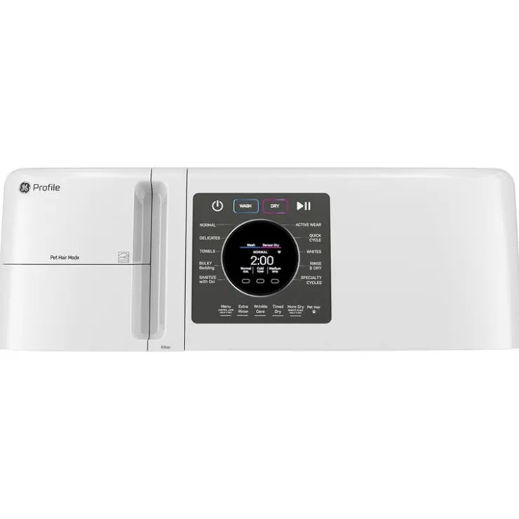 GE Profile 2 in 1 Dryer Washer, , 28", Front-Load - PFQ83HSSWWW White Best