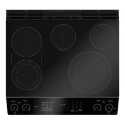 GE Profile 30 In Double Slide-In Range 30