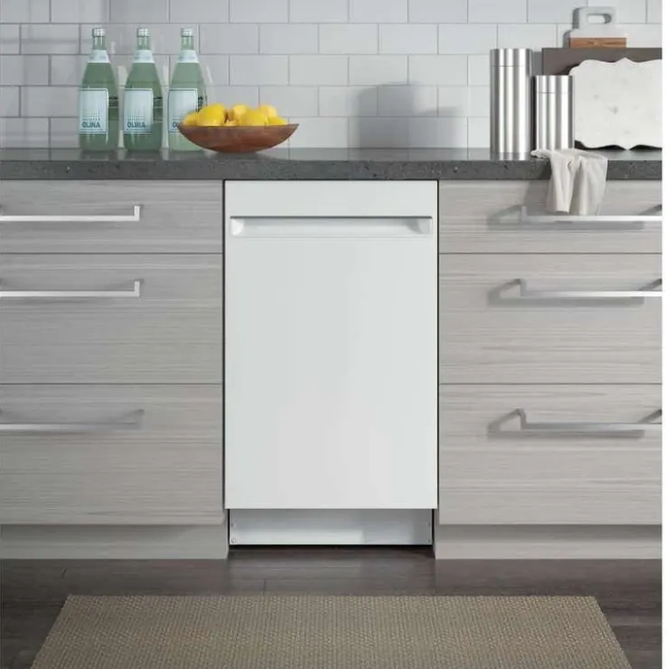 GE Profile Dishwasher Built-In 18" 47dB - PDT145SGLWW White Online