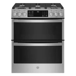GE Profile Double Oven Range 30" Gaz Gas - PCGS960YPFS Stainless Steel Online