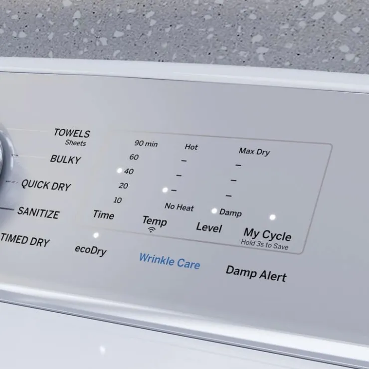 GE Profile Dryer 27" - PTD60GBSRWS White