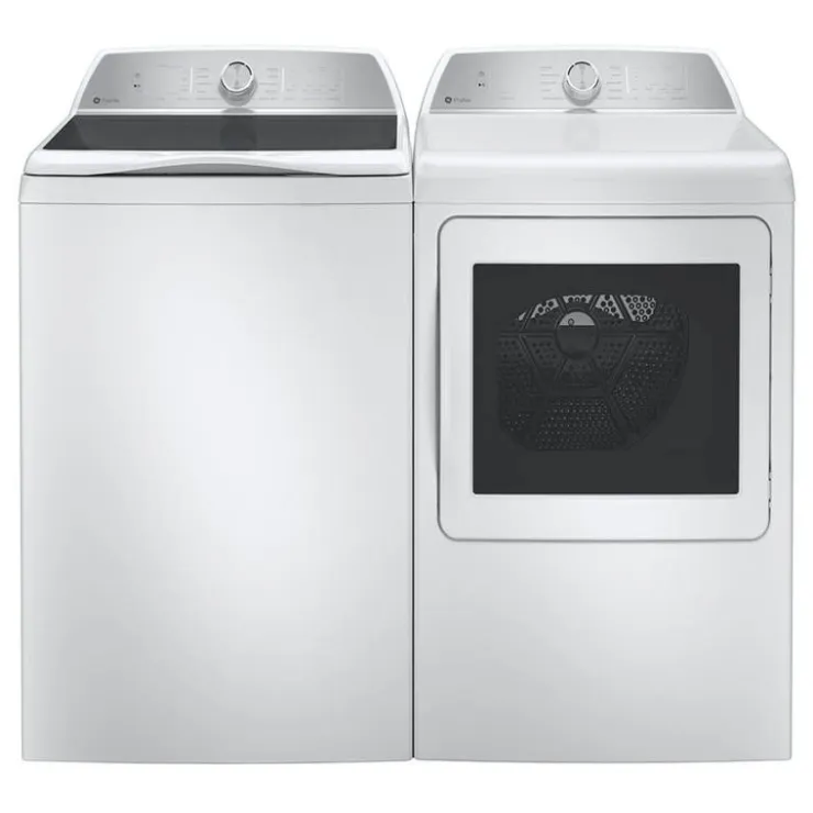 GE Profile Dryer 27" - PTD60GBSRWS White