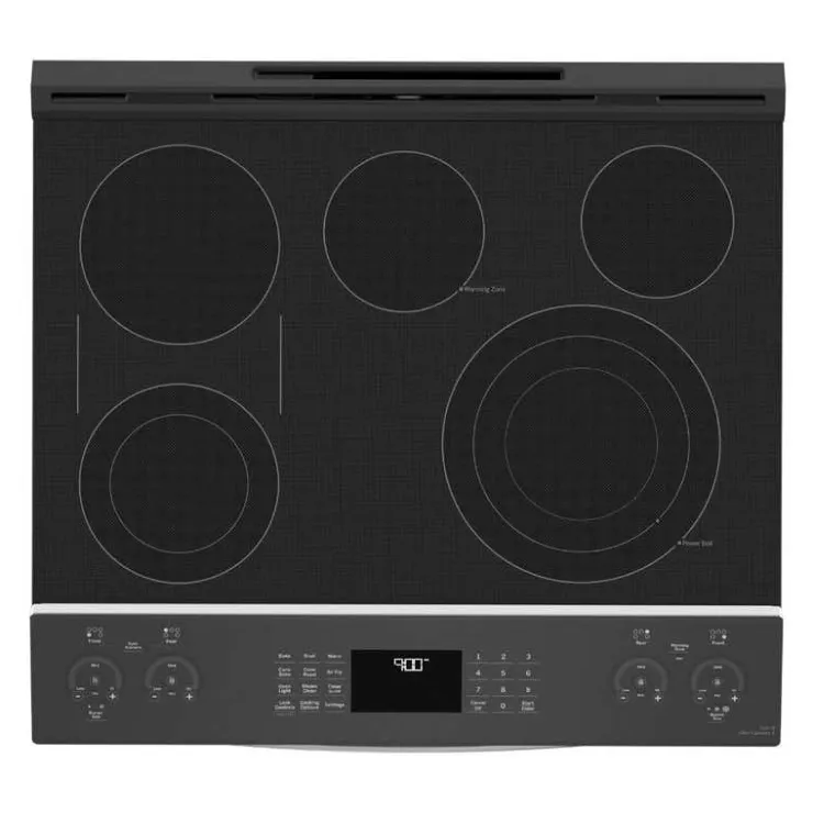 GE Profile Range 30" Electric Glass-Ceramic - PSS93YPFS Stainless Steel Sale