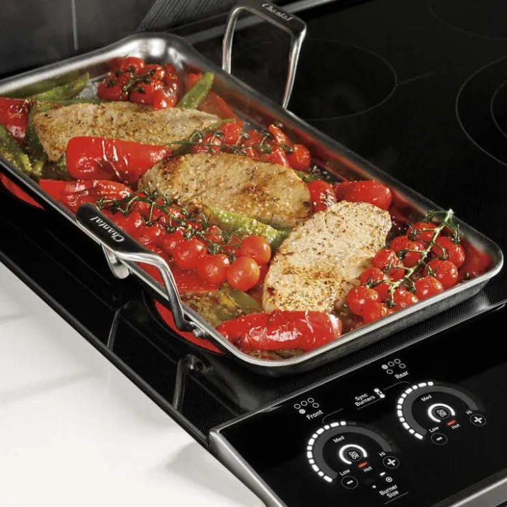 GE Profile Range 30" Electric Glass-Ceramic - PSS93YPFS Stainless Steel Sale