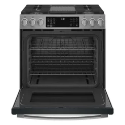 GE Profile Range 30" Gaz Gas - PCGS930YPFS Stainless Steel Sale