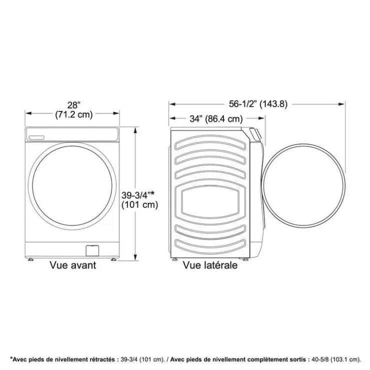 GE Profile Washer & Dryer Kit, , Front-Load - PFW-PFD87 Saphire Blue Outlet
