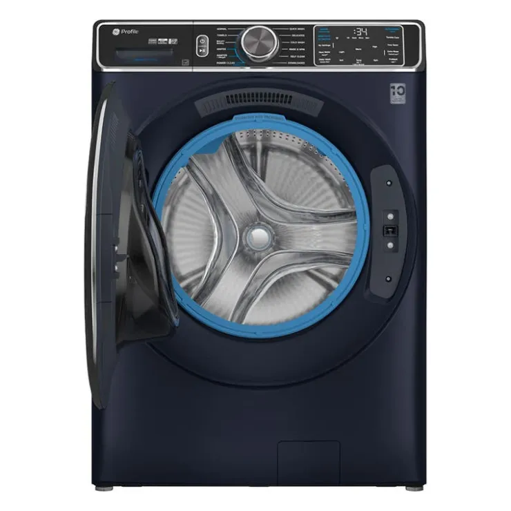 GE Profile Washer & Dryer Kit, , Front-Load - PFW-PFD87 Saphire Blue Outlet