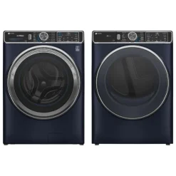 GE Profile Washer & Dryer Kit, , Front-Load - PFW-PFD87 Saphire Blue Outlet