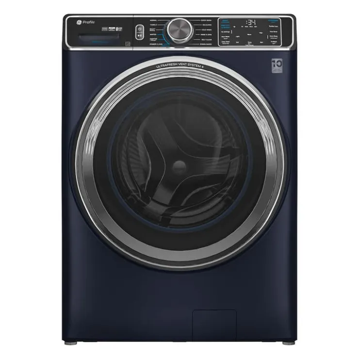GE Profile Washer Front-Load 28" - PFW870SPVRS Sapphire Blue Clearance