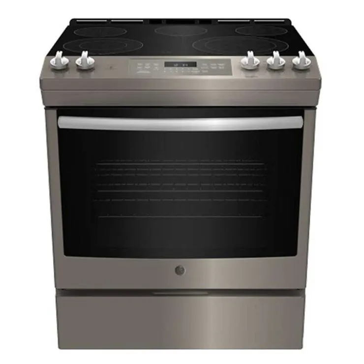 GE Appliances GE Range 30" Electric Glass-Ceramic - JCS840EMES Slate Best