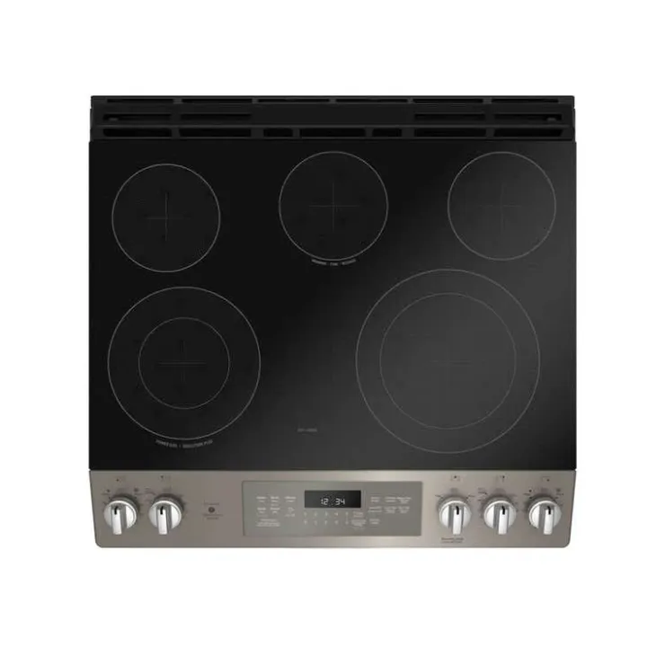 GE Appliances GE Range 30" Electric Glass-Ceramic - JCS840EMES Slate Best