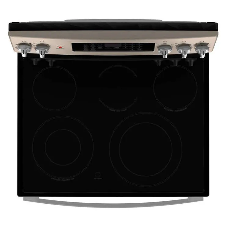 GE Appliances GE Range 30" Electric Glass-Ceramic - JCB840ETES Slate Online