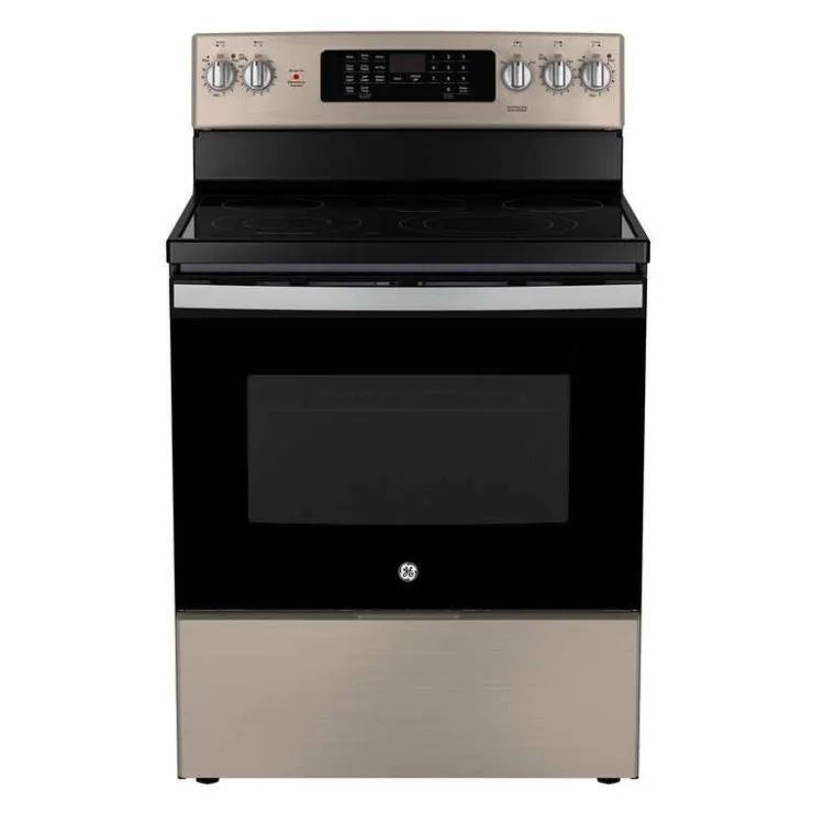 GE Appliances GE Range 30" Electric Glass-Ceramic - JCB840ETES Slate Online