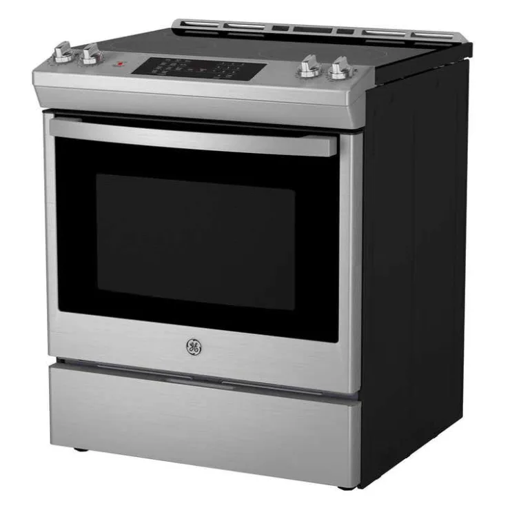 GE Appliances GE Range 30" Electric Glass-Ceramic - JCS830SVSS Stainless Steel Online