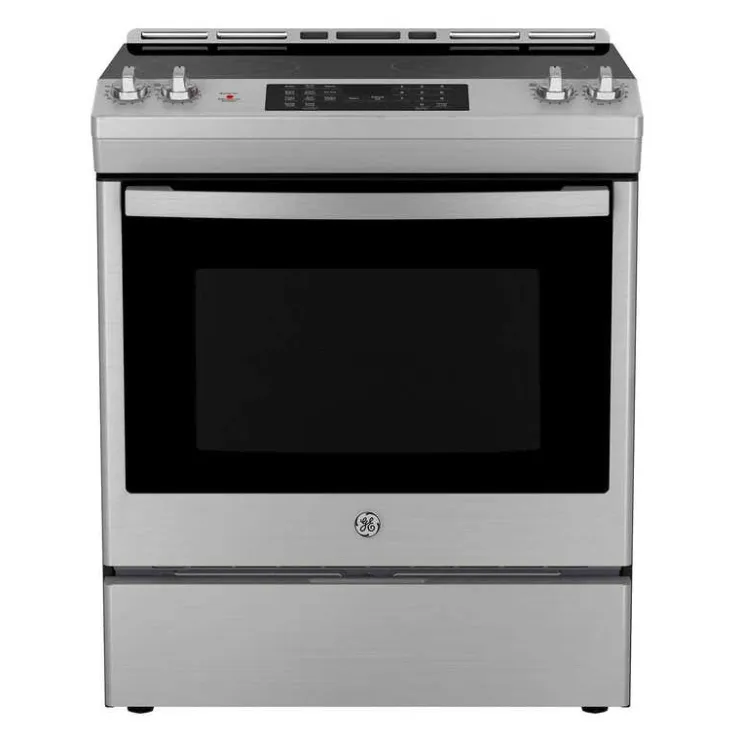 GE Appliances GE Range 30" Electric Glass-Ceramic - JCS830SVSS Stainless Steel Online