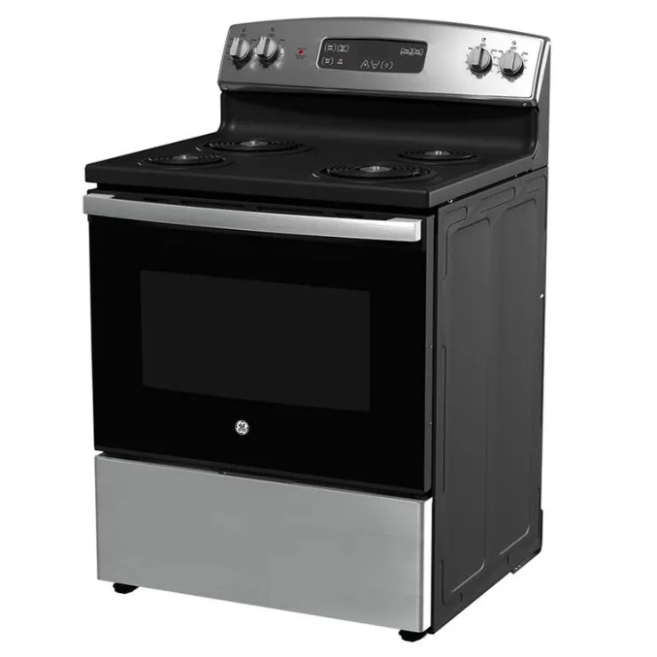 GE Appliances GE Range 30" Electric Coil elements - JCBS350SVSS Stainless Steel Outlet