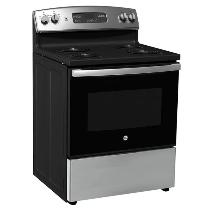 GE Appliances GE Range 30" Electric Coil elements - JCBS350SVSS Stainless Steel Outlet