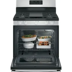 GE Appliances GE Range 30" Gaz Gas - JCGBS66SEKSS Stainless Steel Clearance