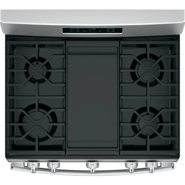 GE Appliances GE Range 30" Gaz Gas - JCGBS66SEKSS Stainless Steel Clearance
