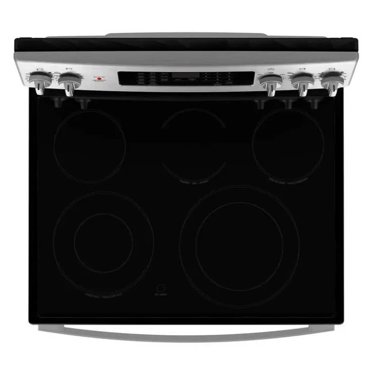 GE Appliances GE Range 30" Electric Glass-Ceramic - JCB840STSS Stainless Steel New