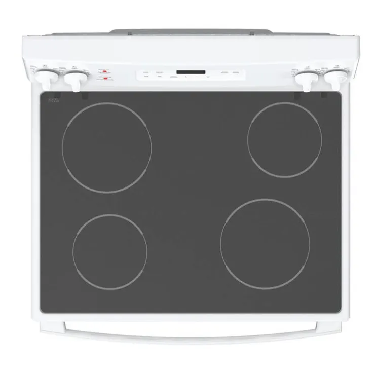 GE Appliances GE Range 30" Electric Glass-Ceramic - JCB630DKWW White Best
