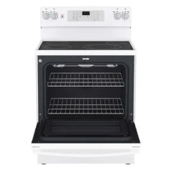 GE Appliances GE Range 30" Electric Glass-Ceramic - JCB830DVWW White