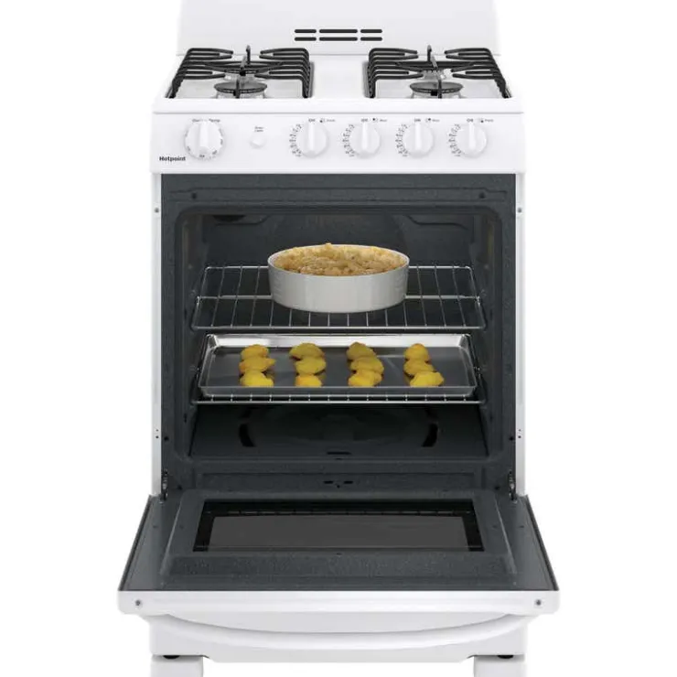 GE Appliances GE Range 24" Gaz Gas - JCGAS300DMWW White Online