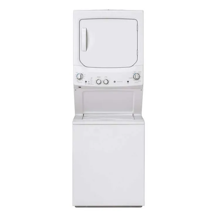 GE Appliances GE Spacemaker Laundry Center, , 27", Top-Load - GUD27ESMMWW White