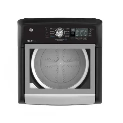 GE Appliances GE Washer & Dryer Kit, , Top-Load - GTW-GTD68 Black Hot